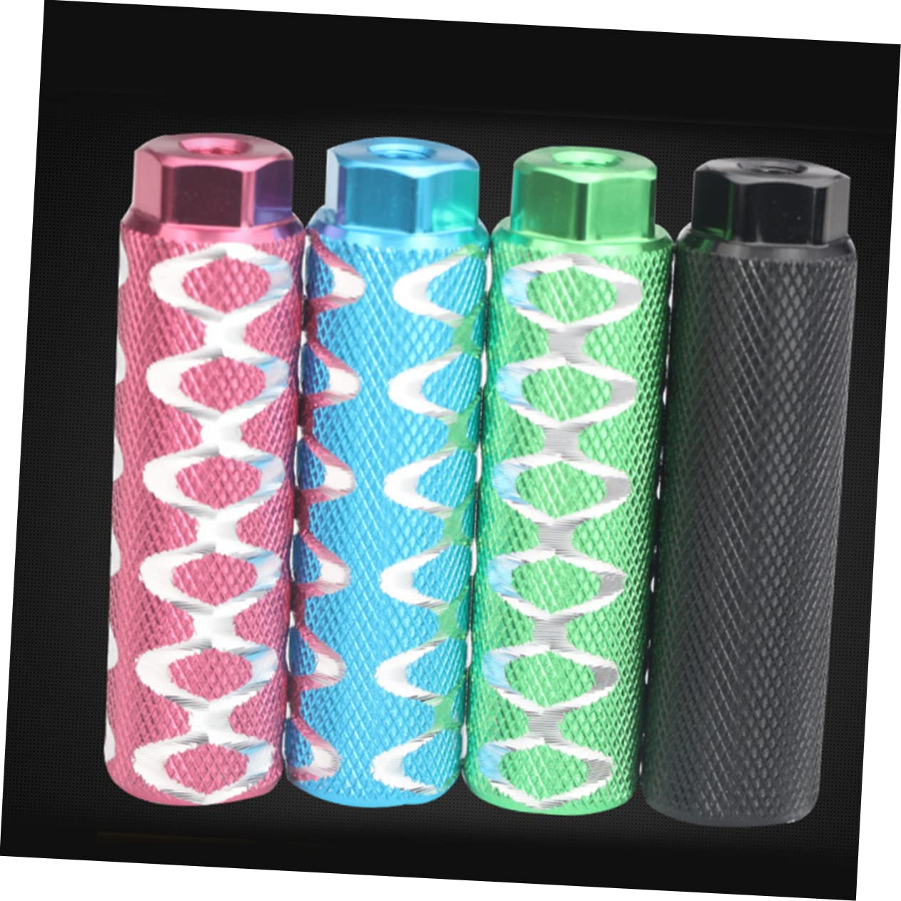 Balacoo Alloy Peg Stunt Pedals Bike Pegs for Mountain Sturdy Cylinder Pedals for Repair