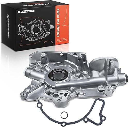 A-Premium Bomba de aceite de volumen estándar con junta compatible con Daewoo Leganza 1999-2002 y Suzuki Forenza 2004-2008, Reno 2005-2008, 2.0L,