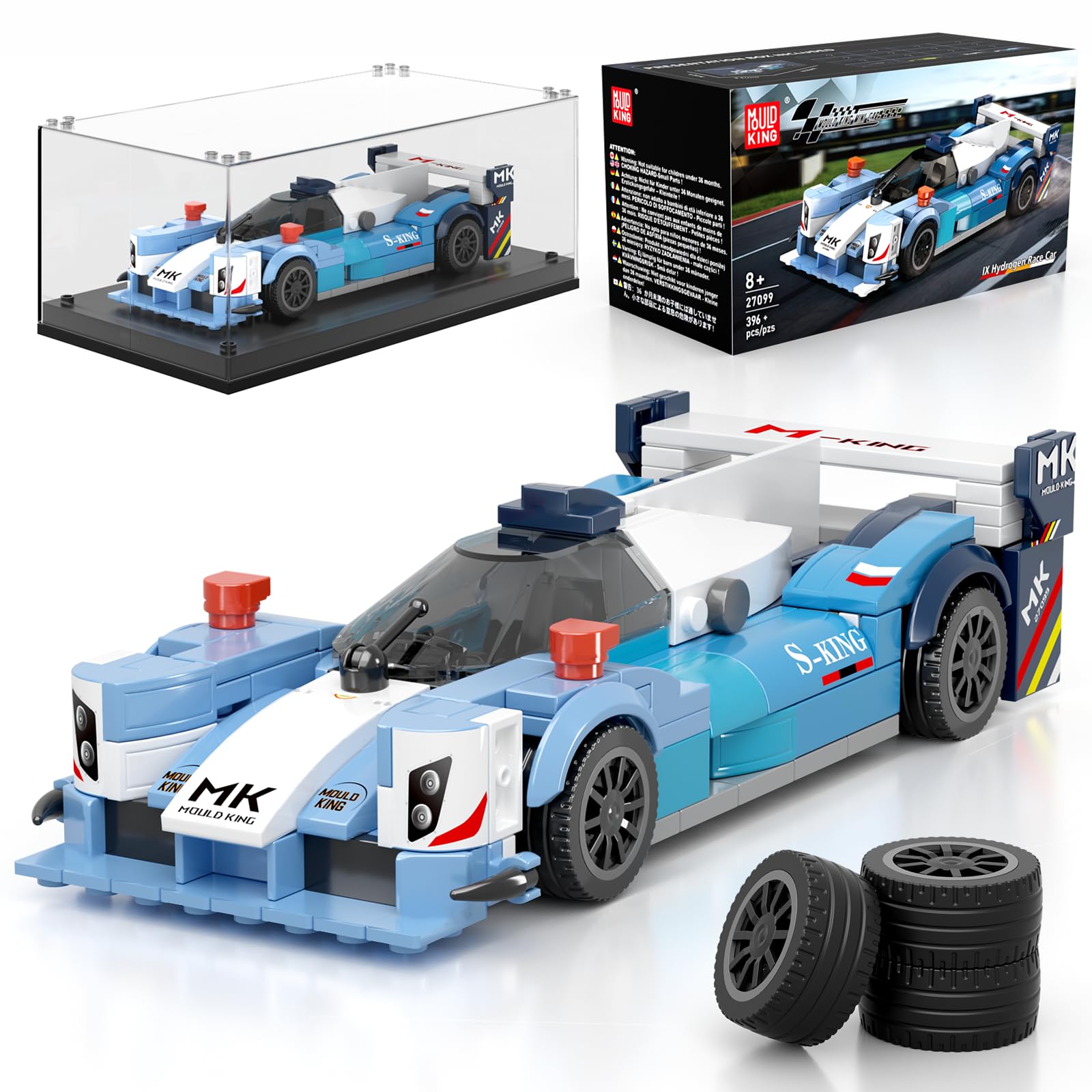 Mould King 27085 Technik Speed Champion Sportwagen Bausteine