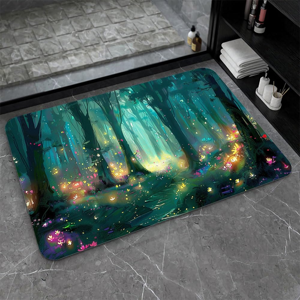 Tapis de bain en diatomite absorbant et antidérapant séchage rapide 50x80cm