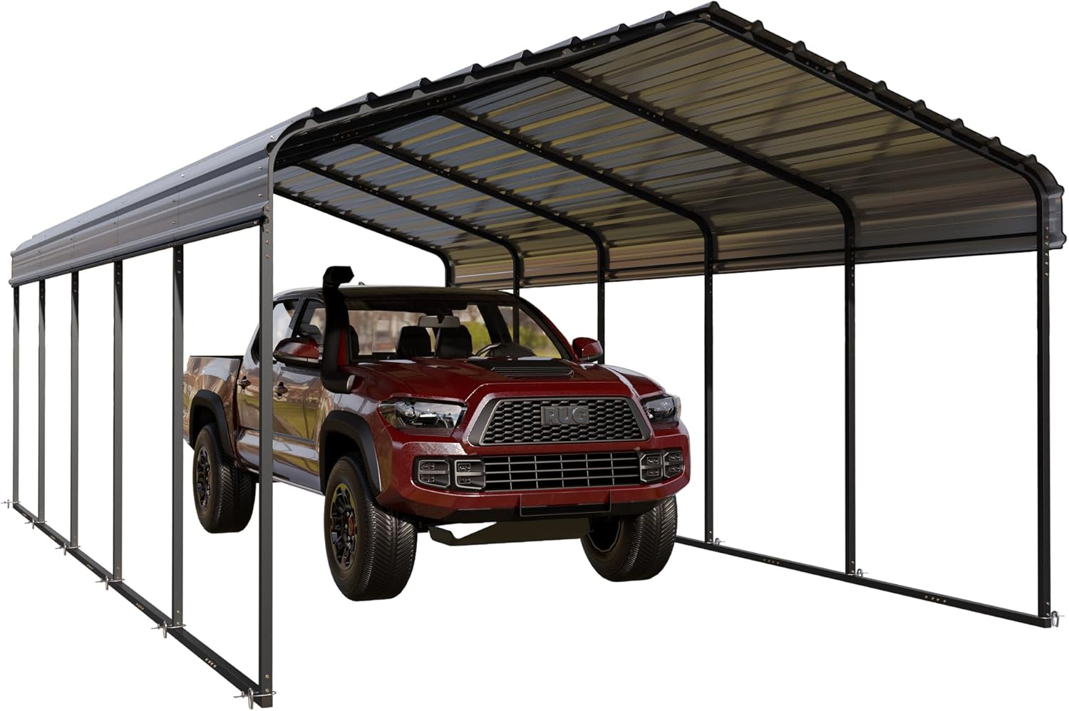 Carport with Truck