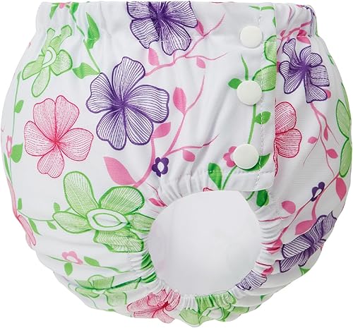 Miniatura 4 de Century Star Pañales de natación reutilizables para bebés, pañales de natación para niños y niñas, pantalones de natación lavables, talla 2-3, 1