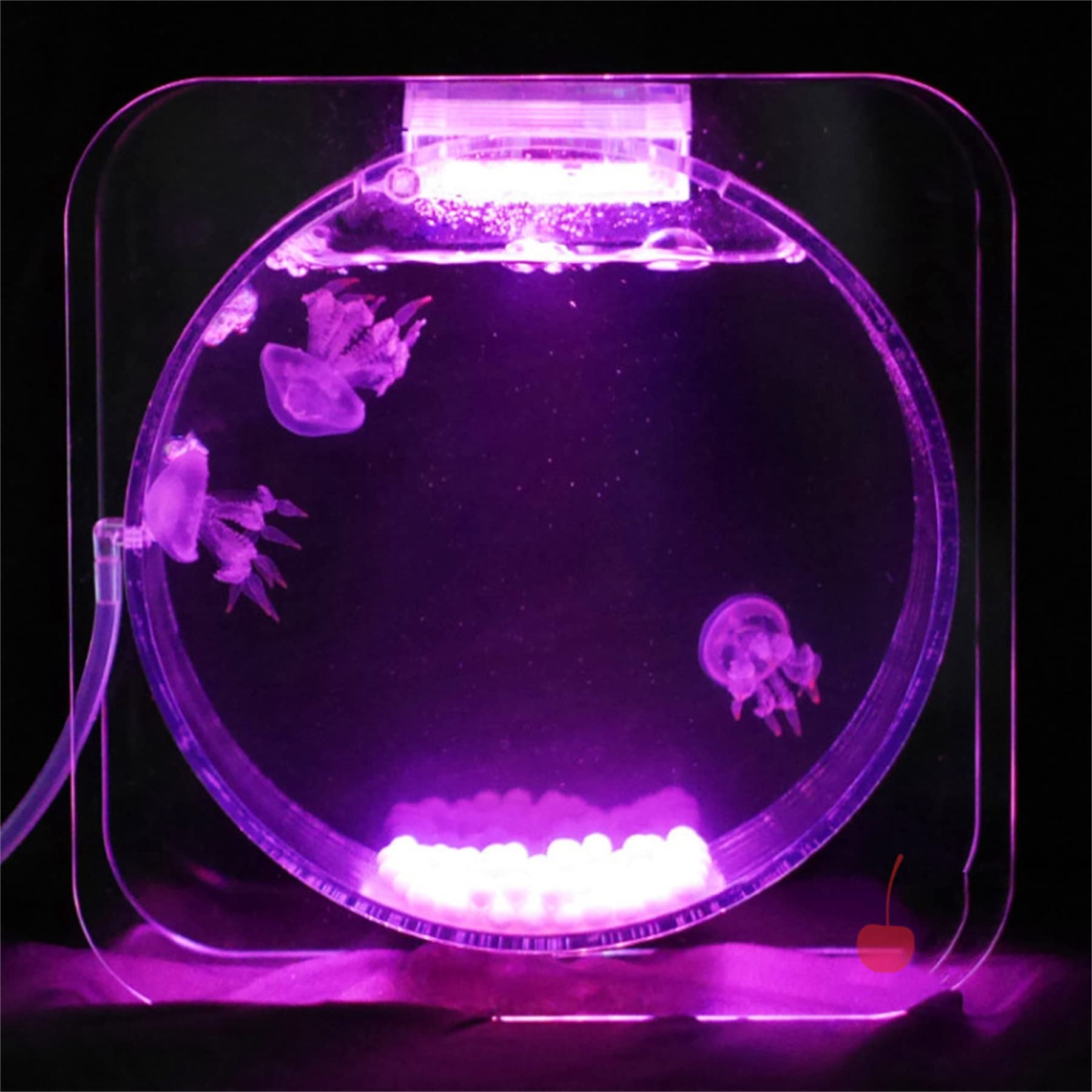 Amazon | クラゲ 飼育 水槽 クラゲ 水槽 16種類のLEDモード クラゲに