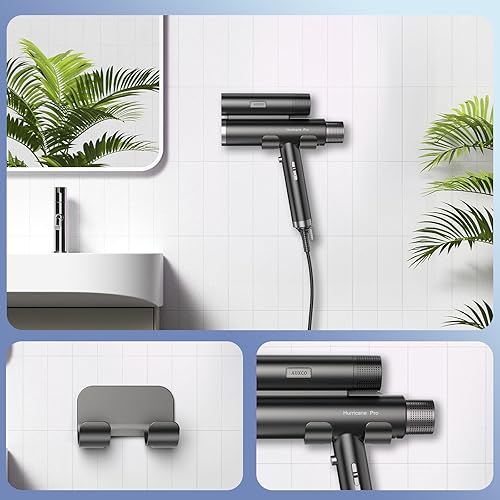 Miniatura 9 de Hurricane Pro - Secador de pelo profesional, único motor sin escobillas dual de 216,000 rpm, secador iónico para salón y uso doméstico, compacto,