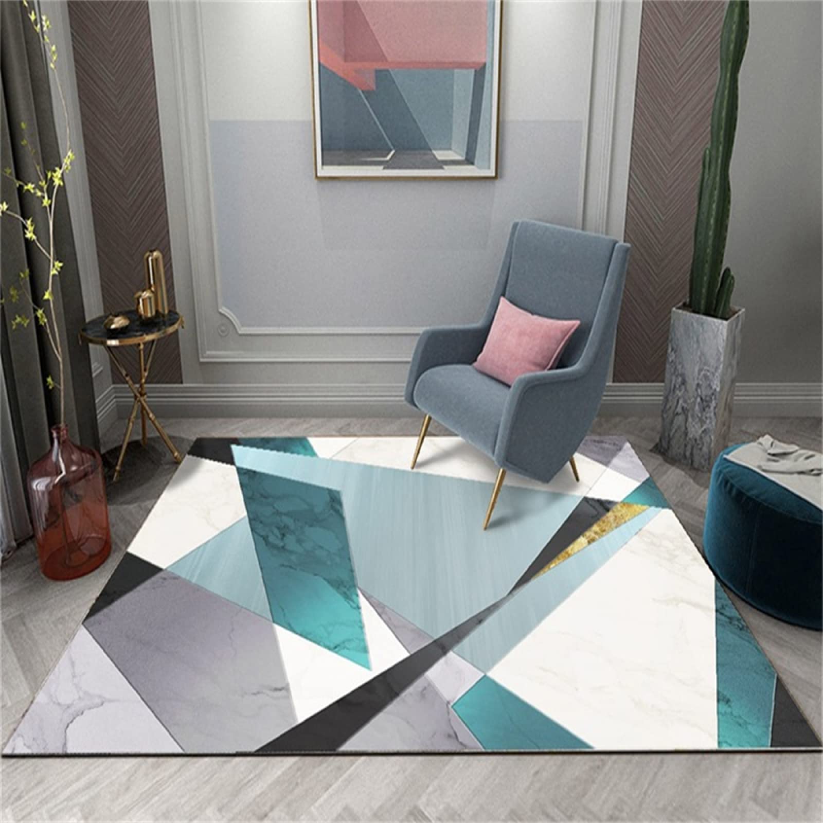 Tapis de passage multicolore pour rafraîchir une chambre ado