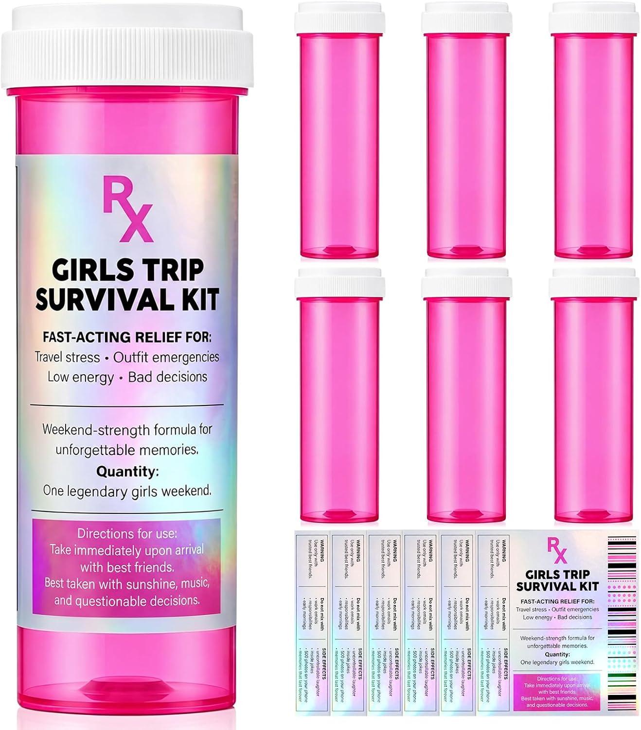 Yungyan 6 Sets 2026 Trip Favors for Girls, Girls Weekend Trip Gifts