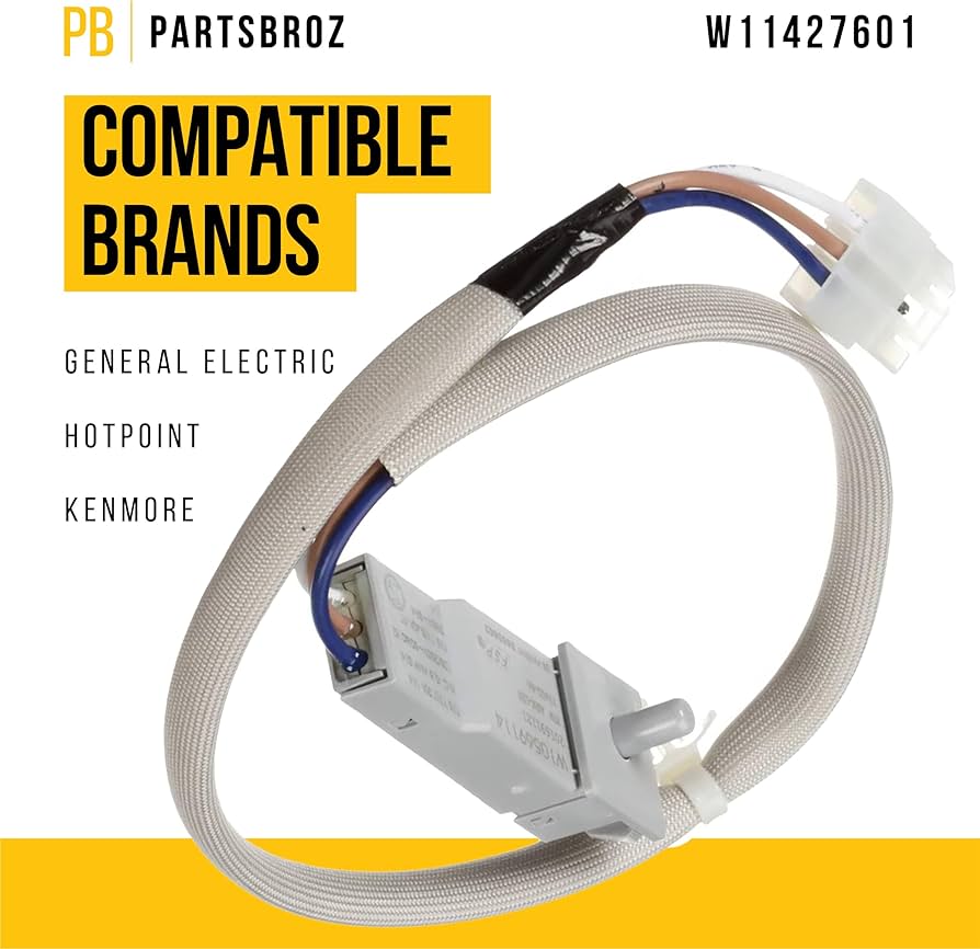 Amazon.com: PartsBroz W11427601 Door Switch - Compatible With