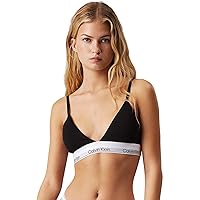Calvin Klein Donna Reggiseno a Bralette Triangle Imbottitura Estraibile