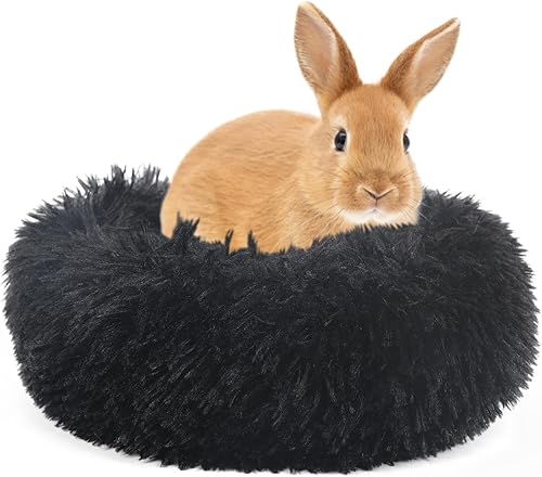 Miniatura 37 de Cama para perros pequeños, extra pequeña, lavable de 15 pulgadas, color beige dona, suave, para perros pequeños, calmante y antiansiedad, redonda,