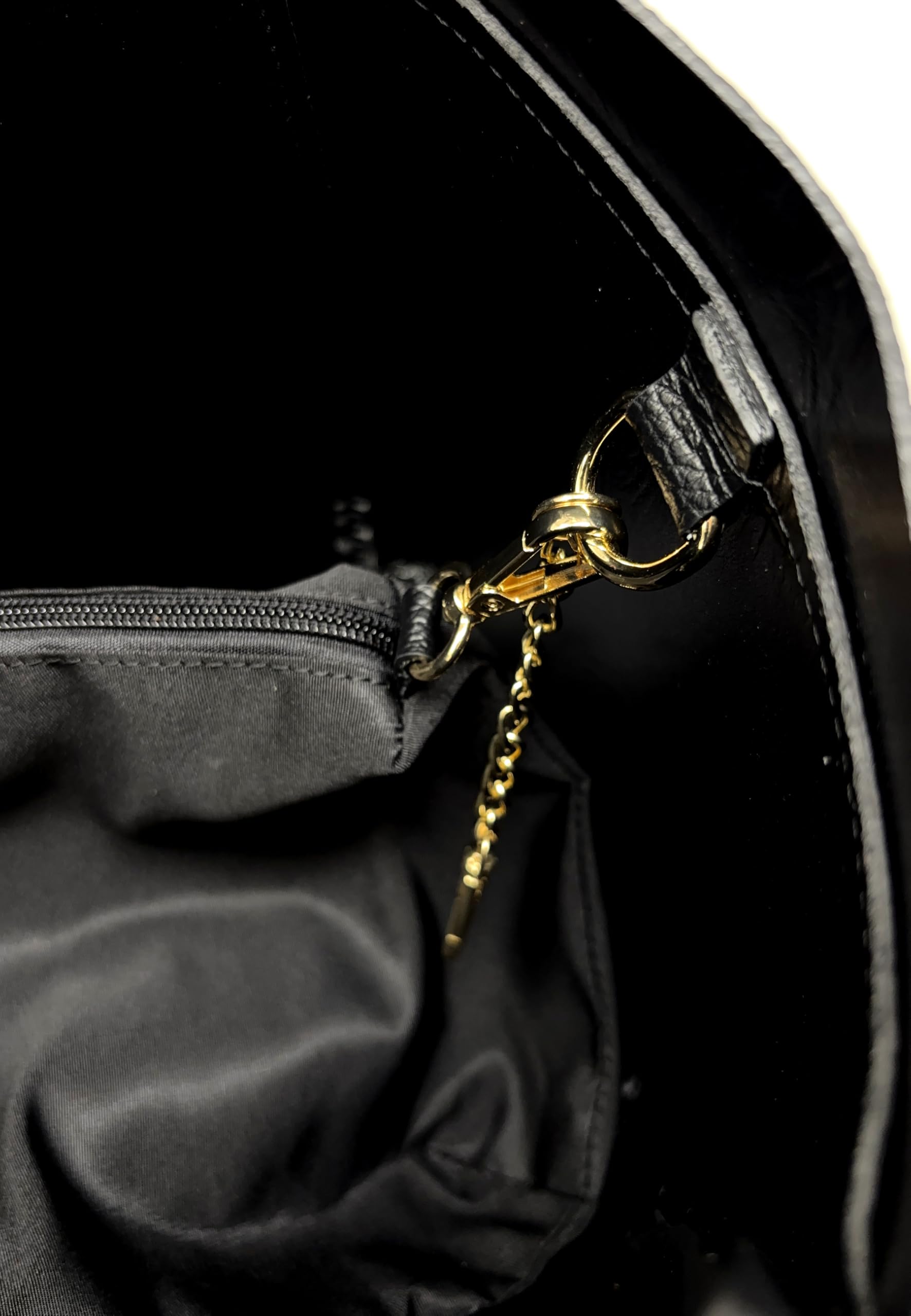 Borsa a Mano Elegante da Donna con Tracolla in Pelle Martellata