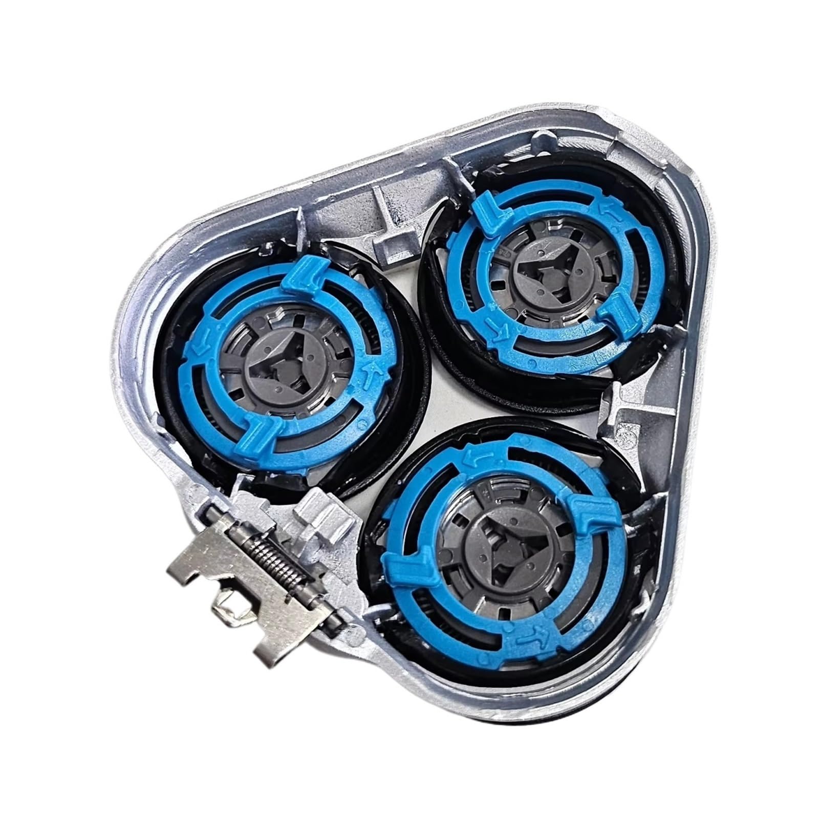 Testina Di Ricambio Lavabile For Rasoio, Compatibile Con Philips, S5000 S5370 S5571 S5420 S5140 S5078 S5077 S5050 S5082 S5380 S5400 Lama Di Rasoio(Silver)