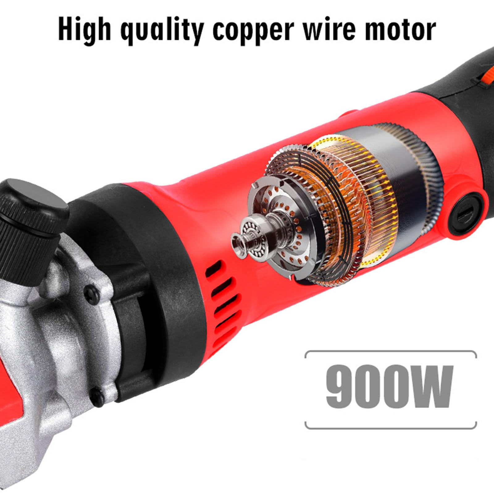 Tosatrice Elettrica per Pecore 900W 2800 giri/min Forbici Elettriche Pecore con 6 Velocità Regolabili, Professional Goats/Alpaca/Sheep Shear 220V(13 Lame di Denti Dritti)