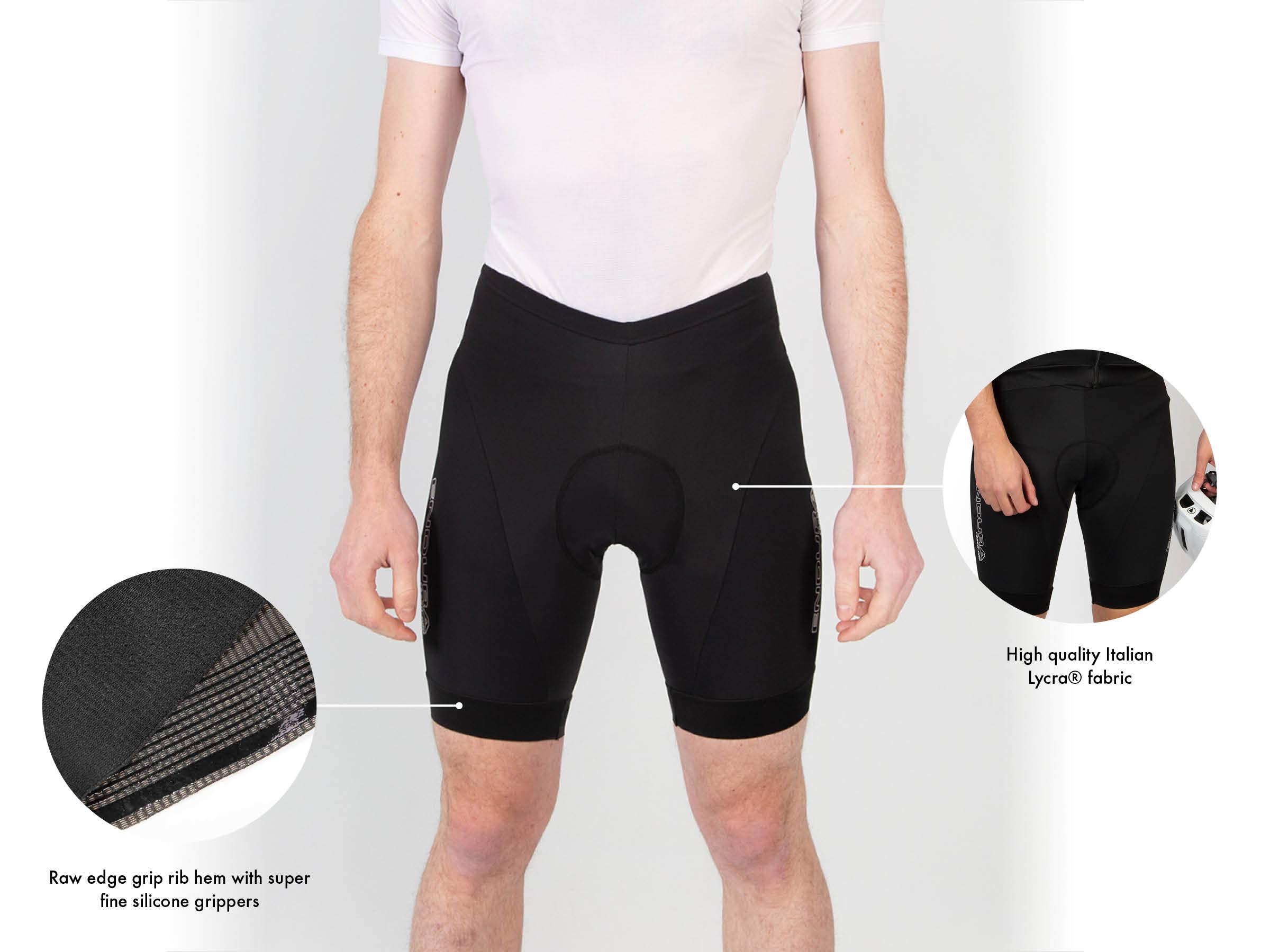 Endura Fs260 Waist Road Cycling Short - Pantalones Cortos de Ciclismo Hombre