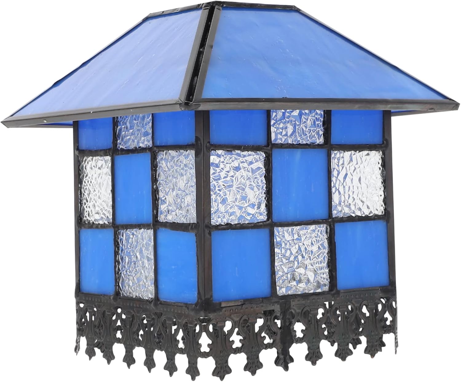 jojofuny Unique Glass Lampshade for Home Decor and Light Lamp Accessory for Living Room Bedroom and Dining Spaces