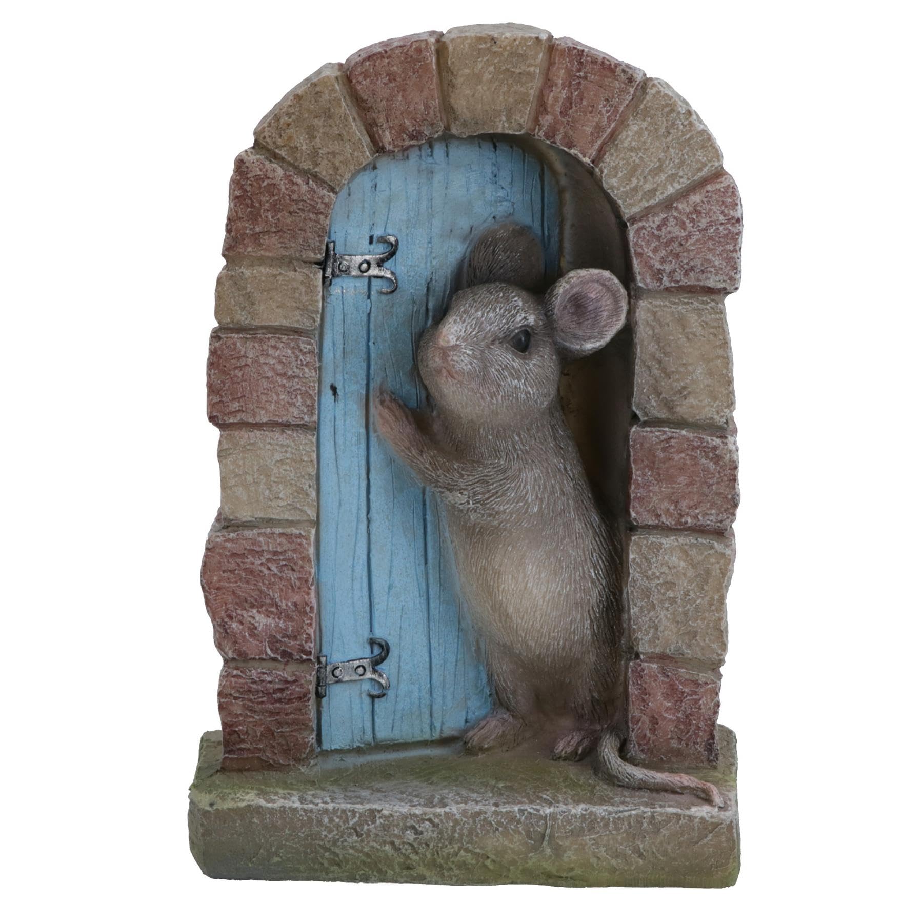 Ab Tools Multicolour Mouse Door Figurine Statue House Decor Ornament Sculpture Resin Home