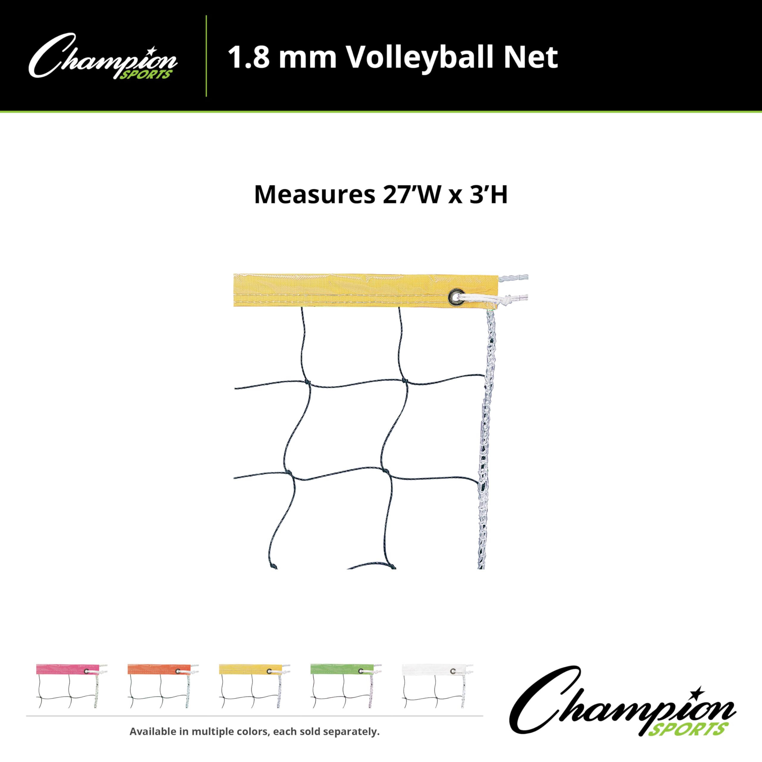 Champion Sports Vinilo de Voleibol Redes