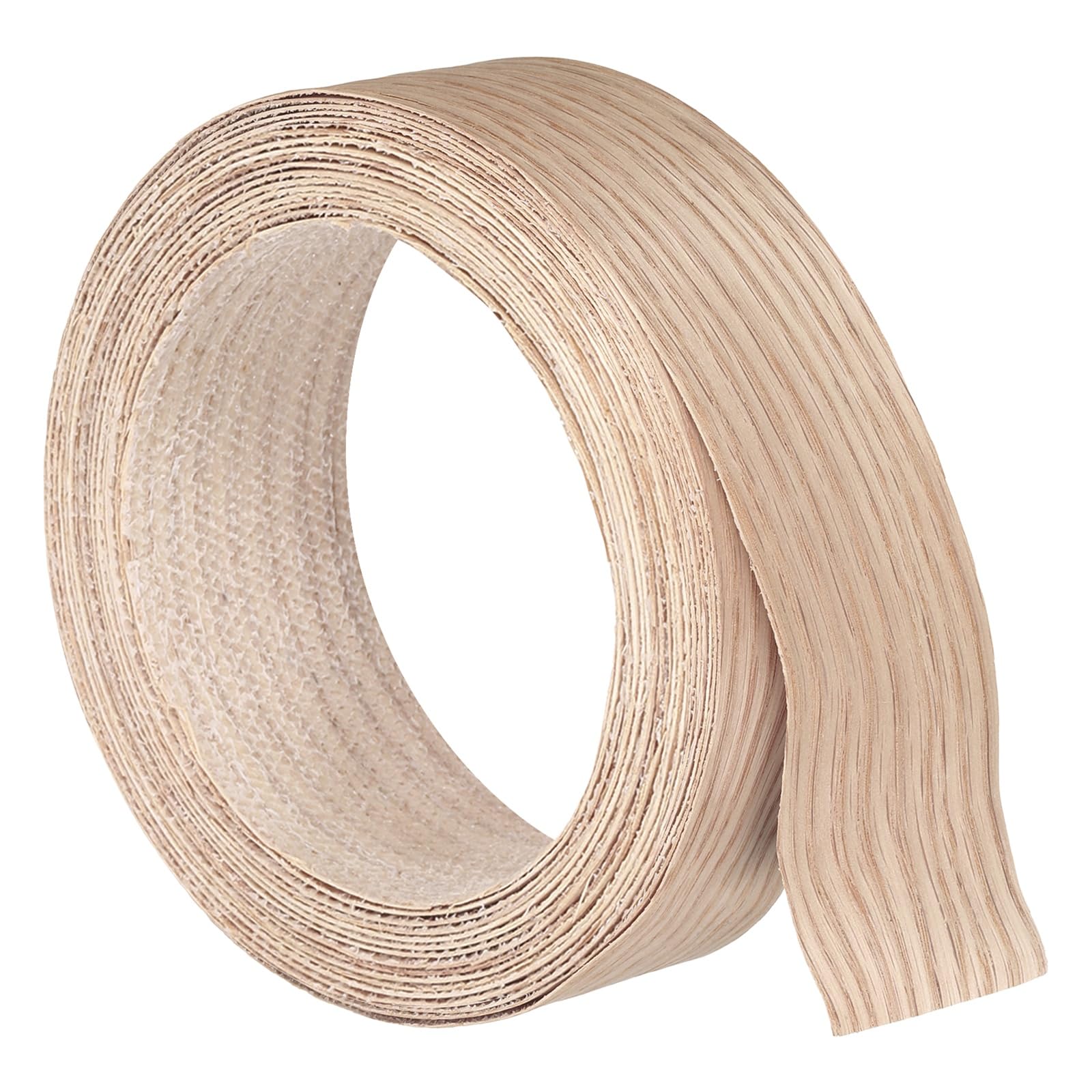 Cinta de borde de madera uxcell evita astillas en cantos de armarios 8
