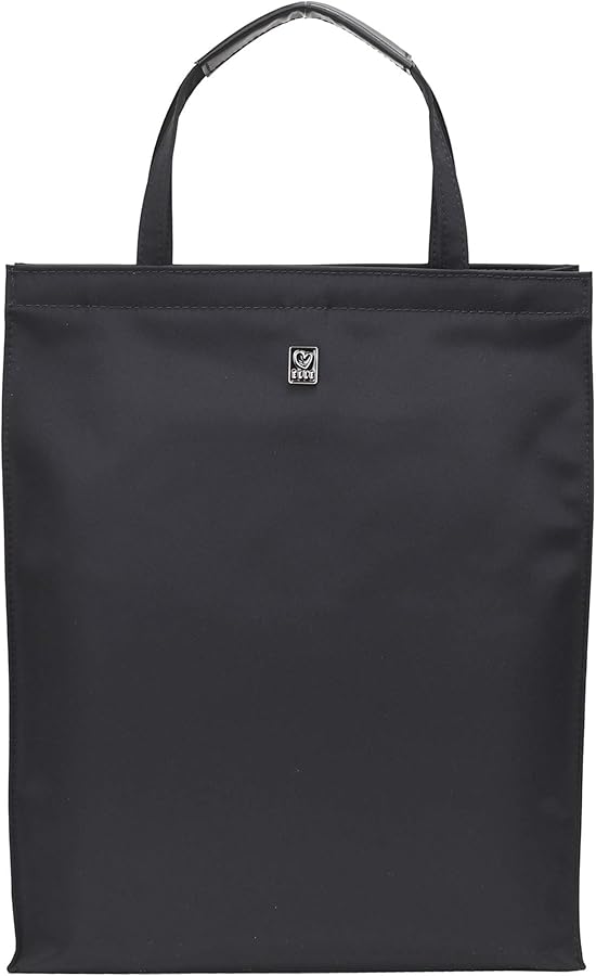 Amazon | [エル] トートバッグ フォーマルバッグ 黒 縦 ブランド