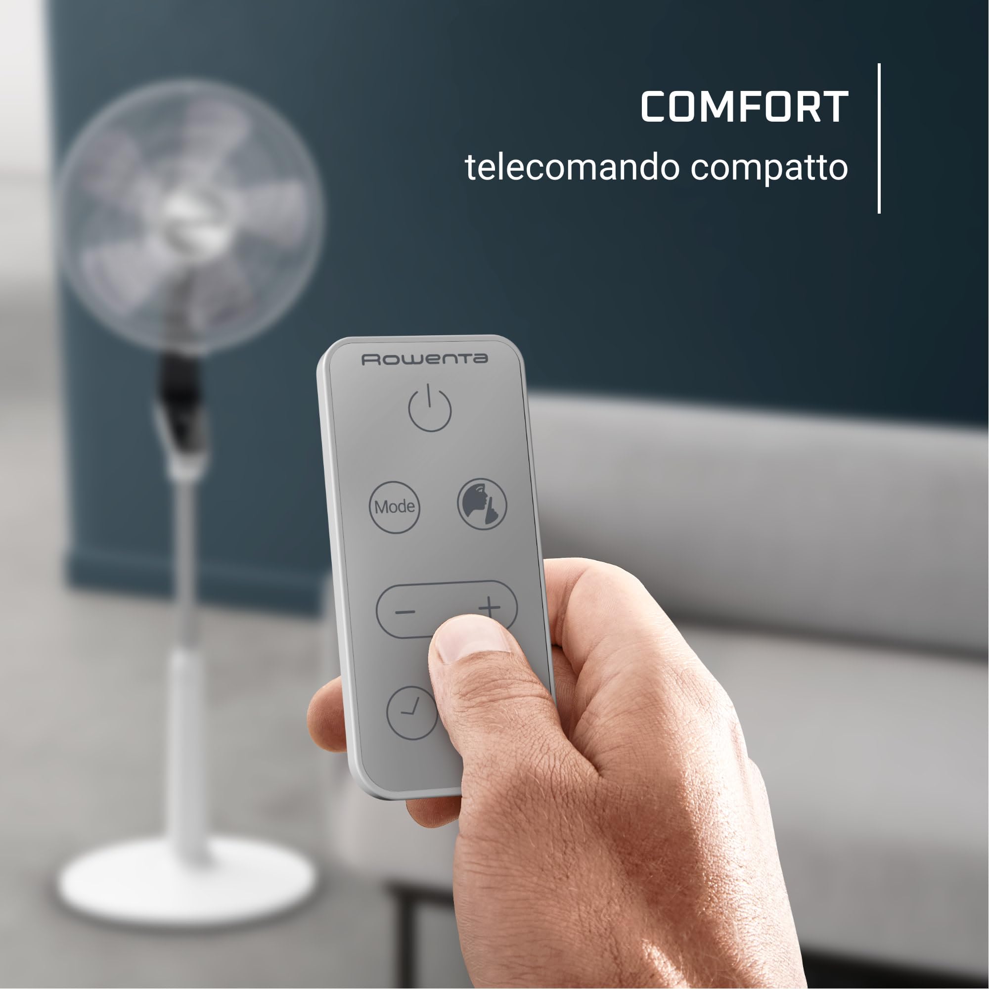 Rowenta Turbo Silence Extreme, Ventilatore a Piantana, Potente, Design Durevole, Elevata Efficienza Energetica, VU5690 (Ricondizionato)