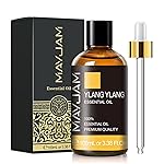 Ylang Ylang Essential Oil, MAYJAM 3.38FL.OZ Premium Quality Essential Oils for Diffusers for Home, 100ML Ylang Ylang Oil Scented Oil, Great for DIY Soap Candle Making