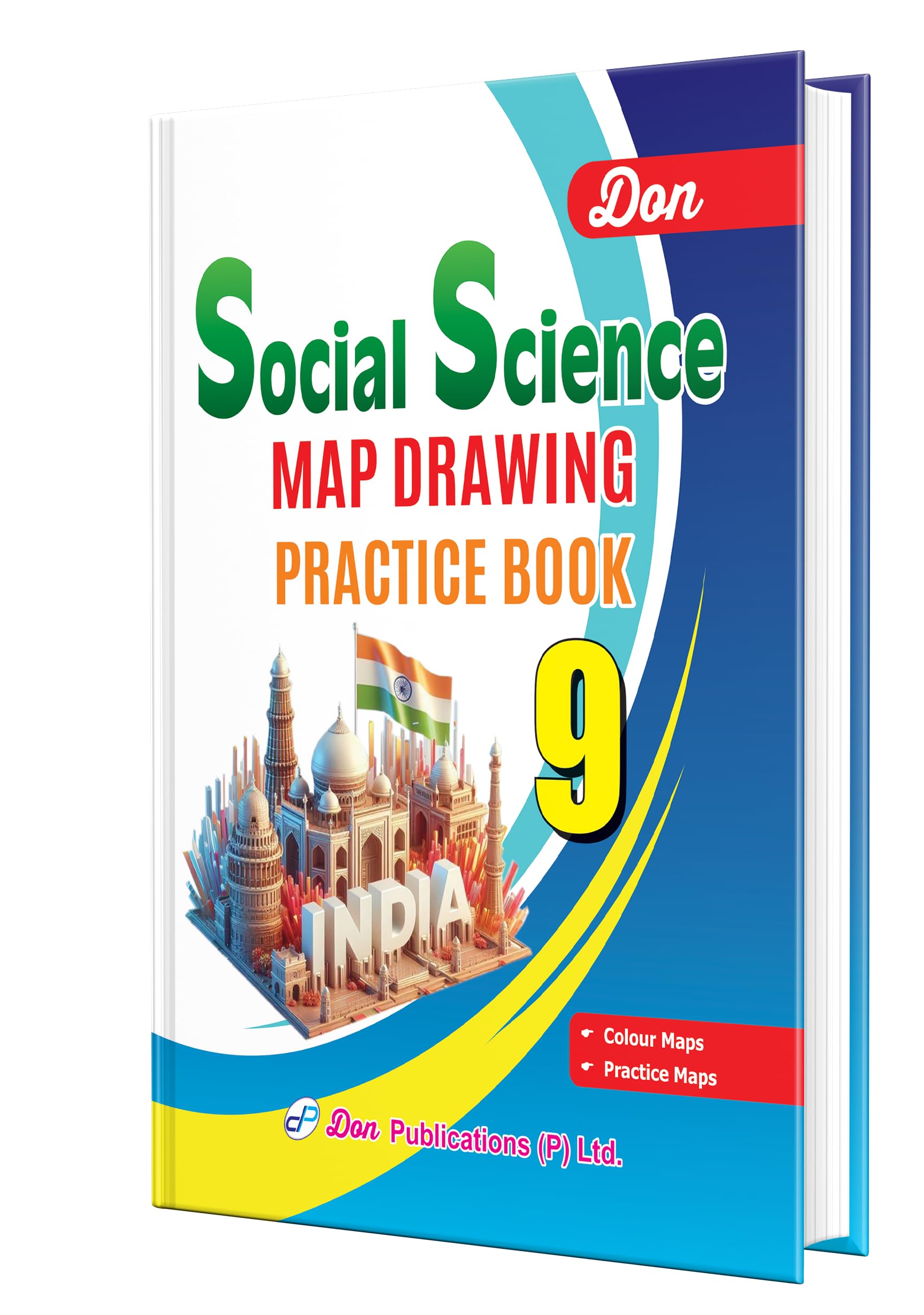 DON Map Drawing Book - 9th Std Paperback – 1 January 2022