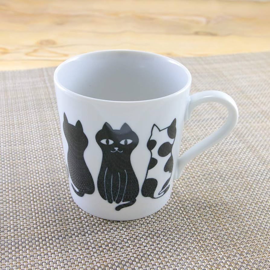 【ヤマト運輸】たち吉製 黒猫マグカップ 3個セット 51cdxm2hMIL._UF894,1000_QL80_.jpg