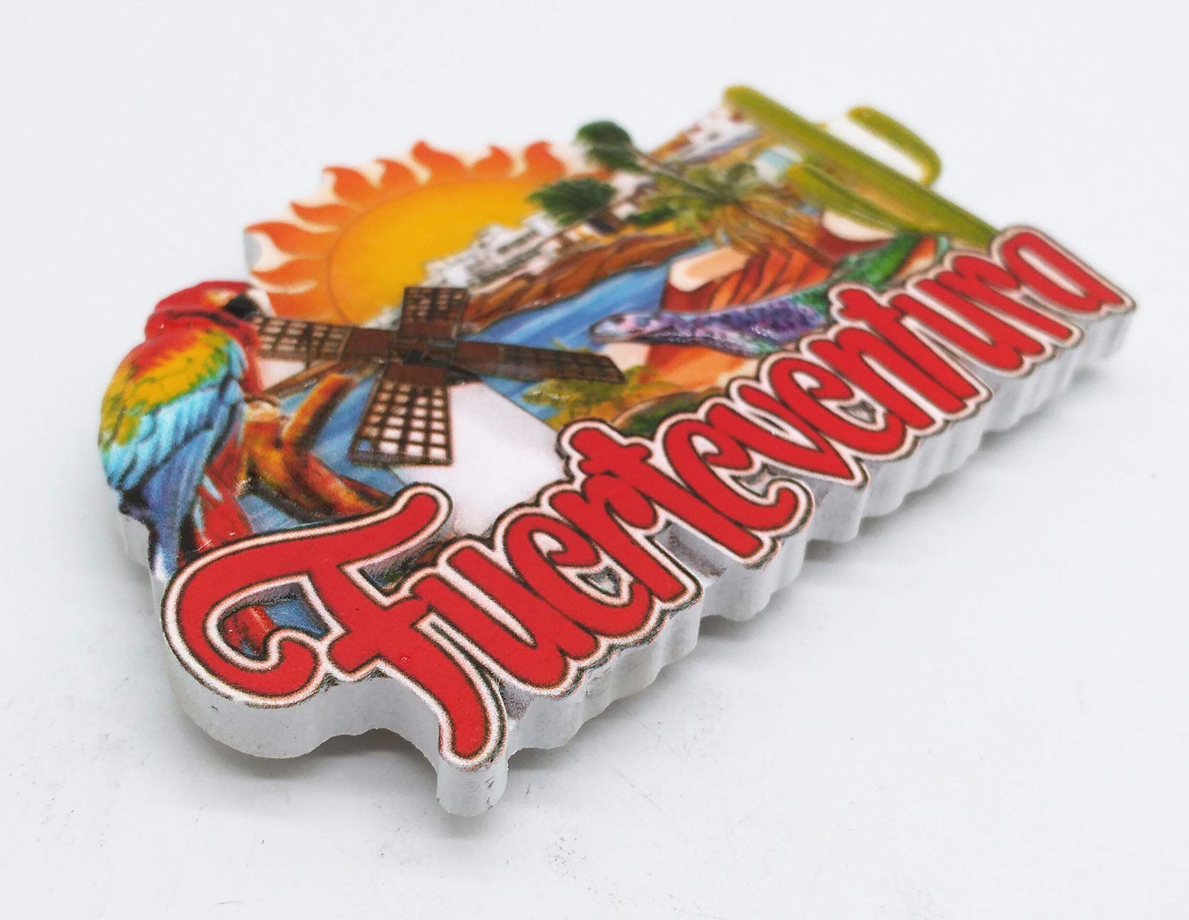 Magnete Frigorifero 3D – Gran Sabana Venezuela, Souvenir Da Viaggio In Poliresina (diam. 7 Cm) - 2