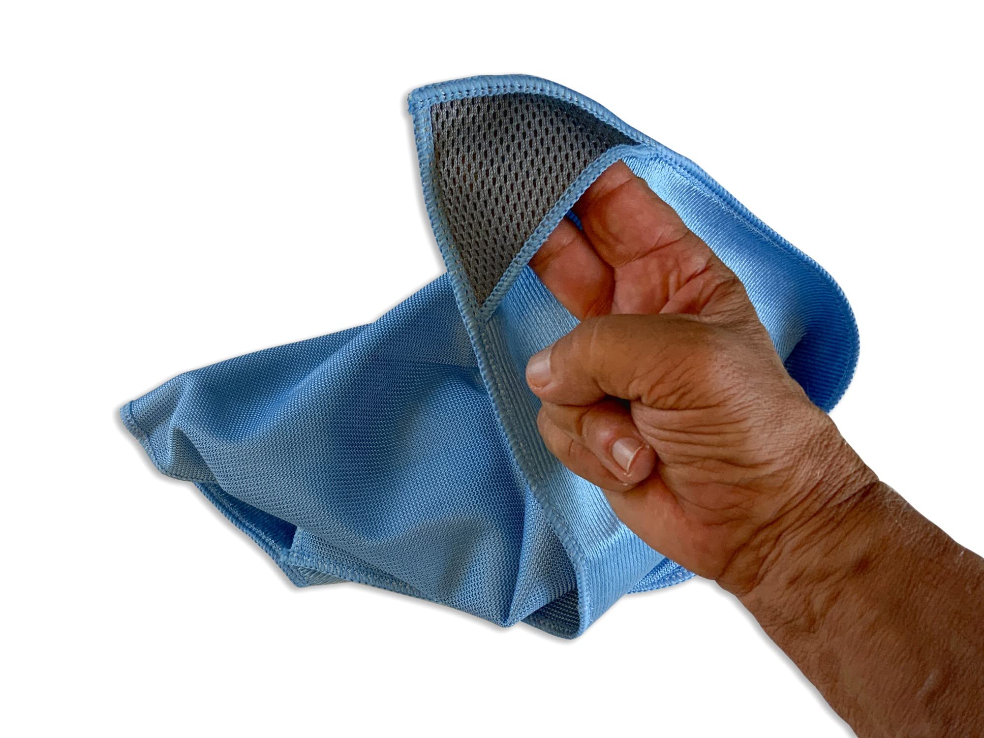 Kibros Chiffon microfibre à poches grattoir laveur de vitre hyper-pro