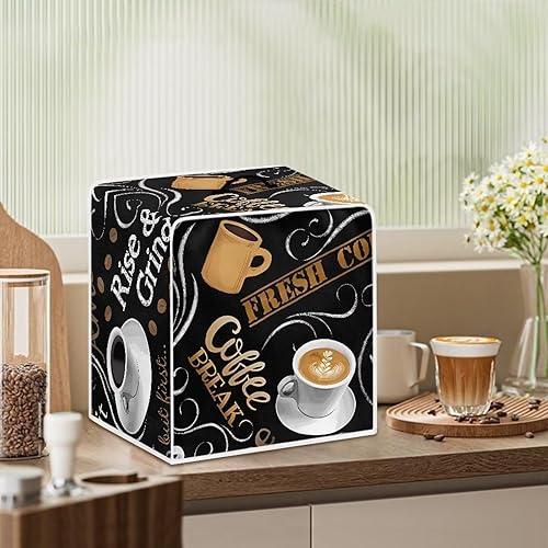 Miniatura 6 de Mumeson Delicioso café cafetera cubierta mezcladores pequeña cocina máquina mezclador cubierta de polvo cubierta de cocina cubierta mezclador