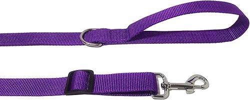 Miniatura 5 de TAIAN Correa ajustable de nailon para perro, correas de perro de 6 pies de largo para perros medianos y grandes