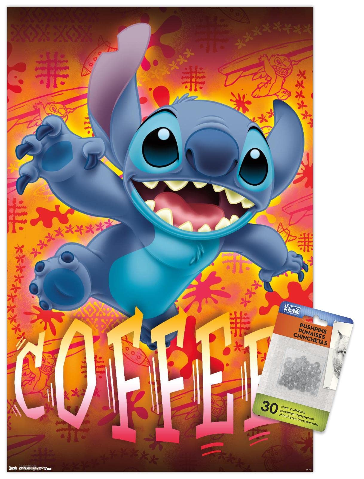 訳あり【1枚のみ】リロアンドスティッチ　フランス版ポスター　ディズニー リロ&スティッチ2 : Disney | HMV&BOOKS online - VWDS-5058