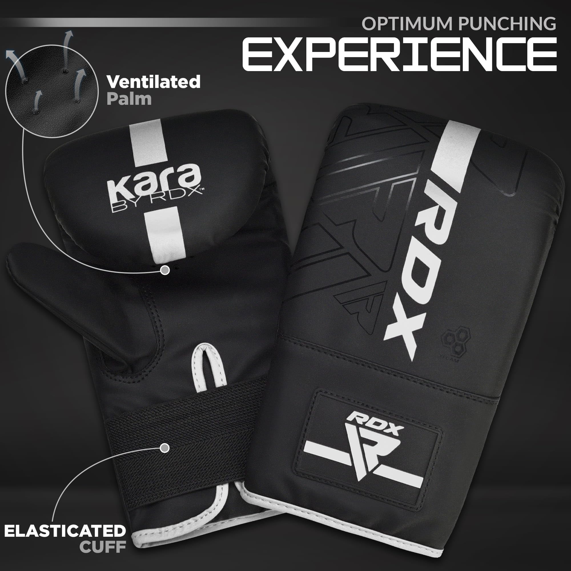 RDX Guantoni Da Boxe E Cuscinetti Da Colpitura – Set Per Allenamento Muay Thai E MMA, Pelle ConvEX Skin Con Imbottitura EVA