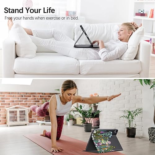 Miniatura 7 de Funda para iPad de 10 generación 2022 iPad de 10.9 pulgadas, visión multiángulo y encendido automáticoapagado automático, funda protectora de piel