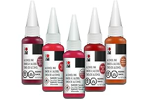 Marabu Red Alcohol Ink Set