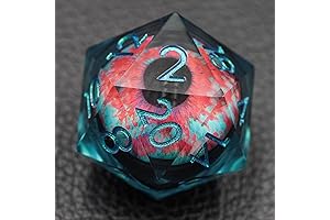 Dungeons and Dragons D20 Dice: The Giant D20 with a Moving Eyeball