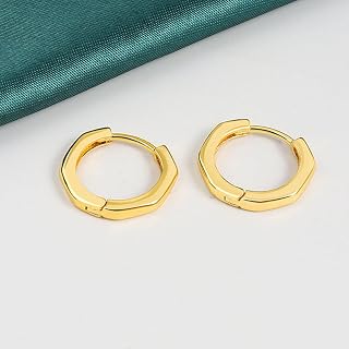 Silver Color New Round Multicolor Hoop Earrings Women Luxury Fashion Gorgeous Classic Handmade Jewelry Accessories