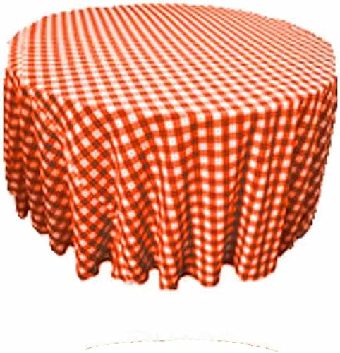 Miniatura 19 de Mantel redondo a cuadros 90, 96, 108 y 120, varios colores disponibles. Se vende individual (120, amarillo y blanco)