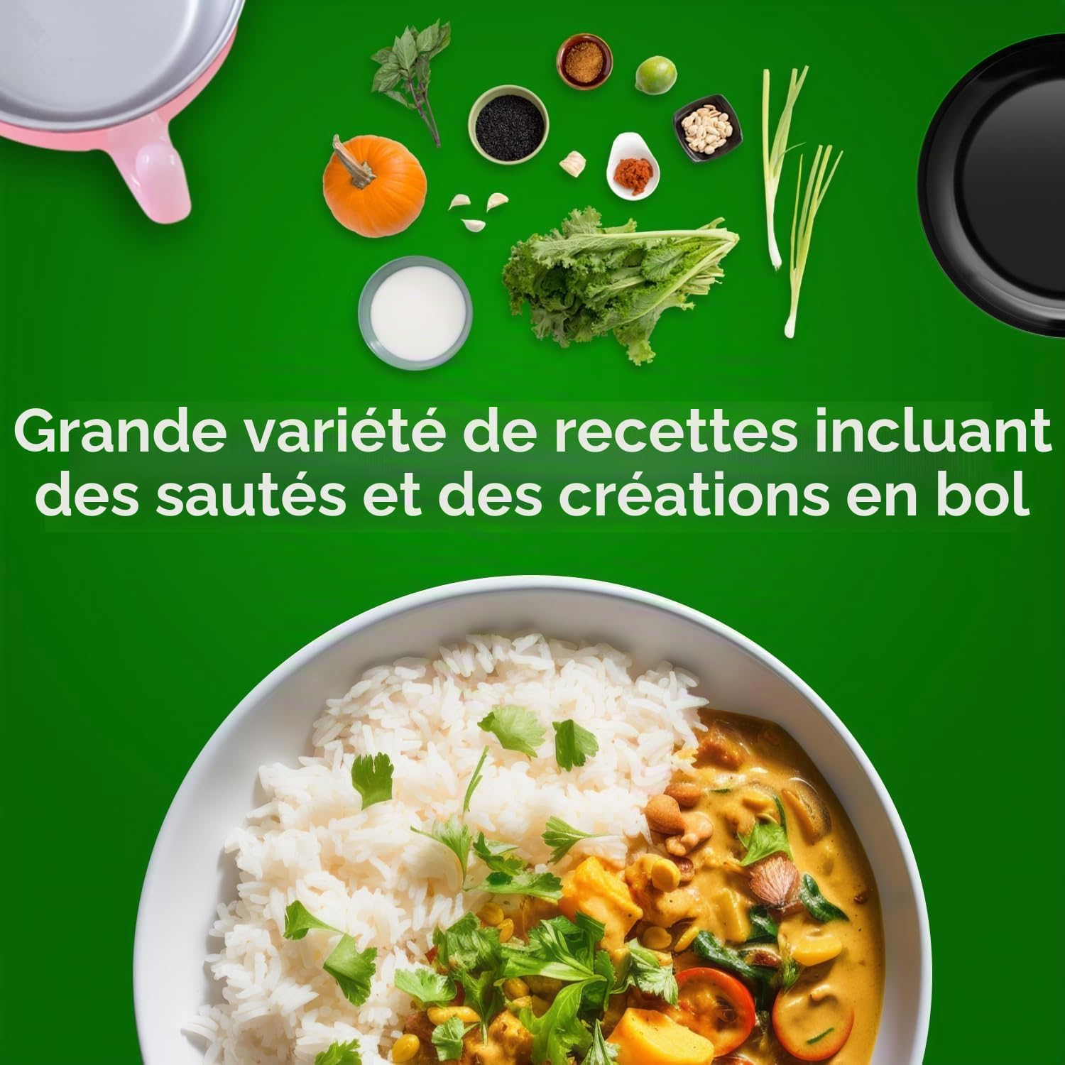 Riz parfumé Royal Thai Rice Jasmin à grains longs 18 kg – Qualité supérieure de Thaïlande, 100 % riz naturel | Idéal pour les plats wok, les cuisines asiatiques et les accompagnements avec autocollant