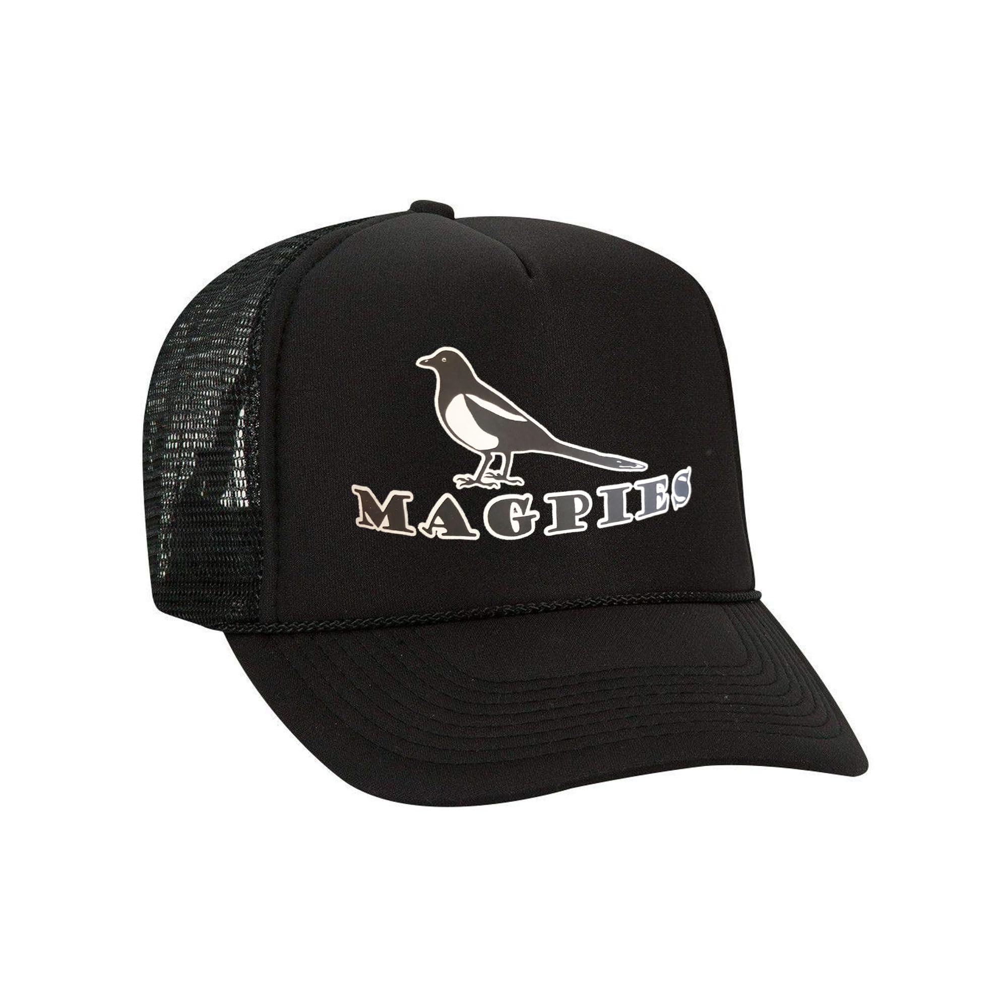 Beyond Happy Newcastle Magpies Adjustable Snapback Cap - Black Unisex Geordie Baseball Trucker Cap - Toon Hat