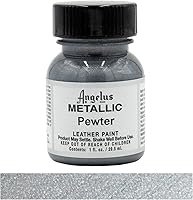 Vista 2 de Pintura acrílica Angelus, 1 onza, #143 Peltre, 1 Ounce