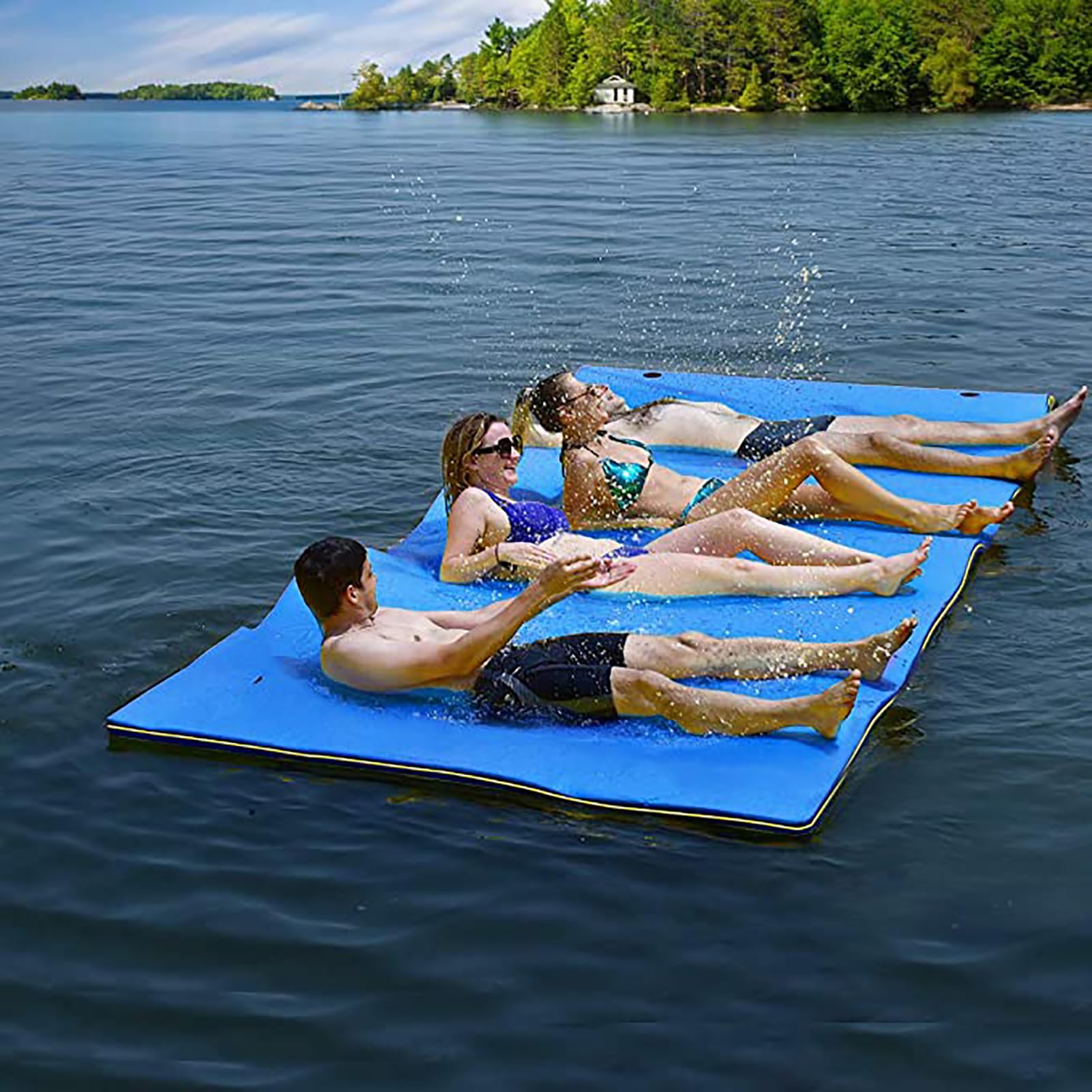 Tapis d'eau flottant Lily Pad pour des après-midis parfaits au lac