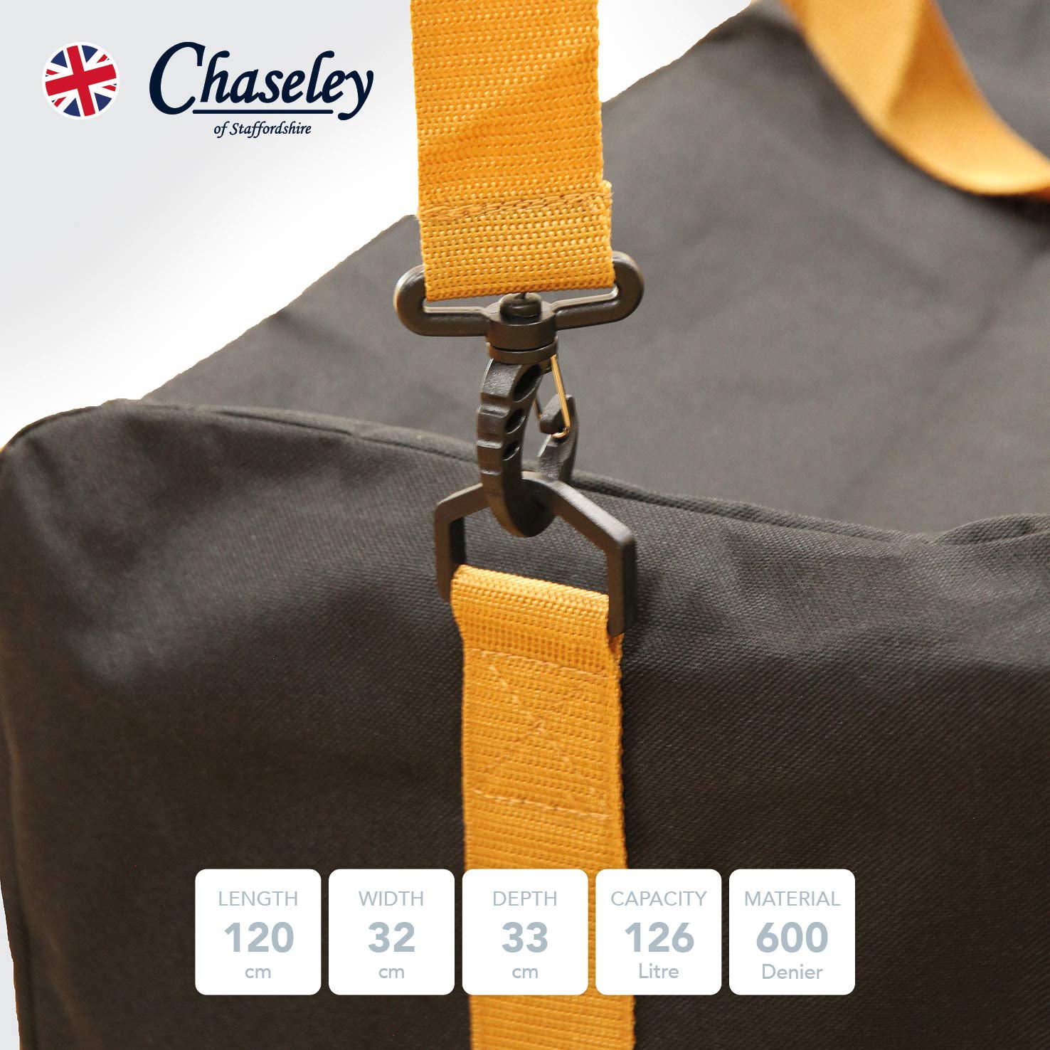 Bolsa de transporte extra grande y resistente, 120 x 32 x 33 cm, bolsa de transporte para viajes, deportes, gimnasio, fin de semana, material de doble costura, resistente a los rayos UV