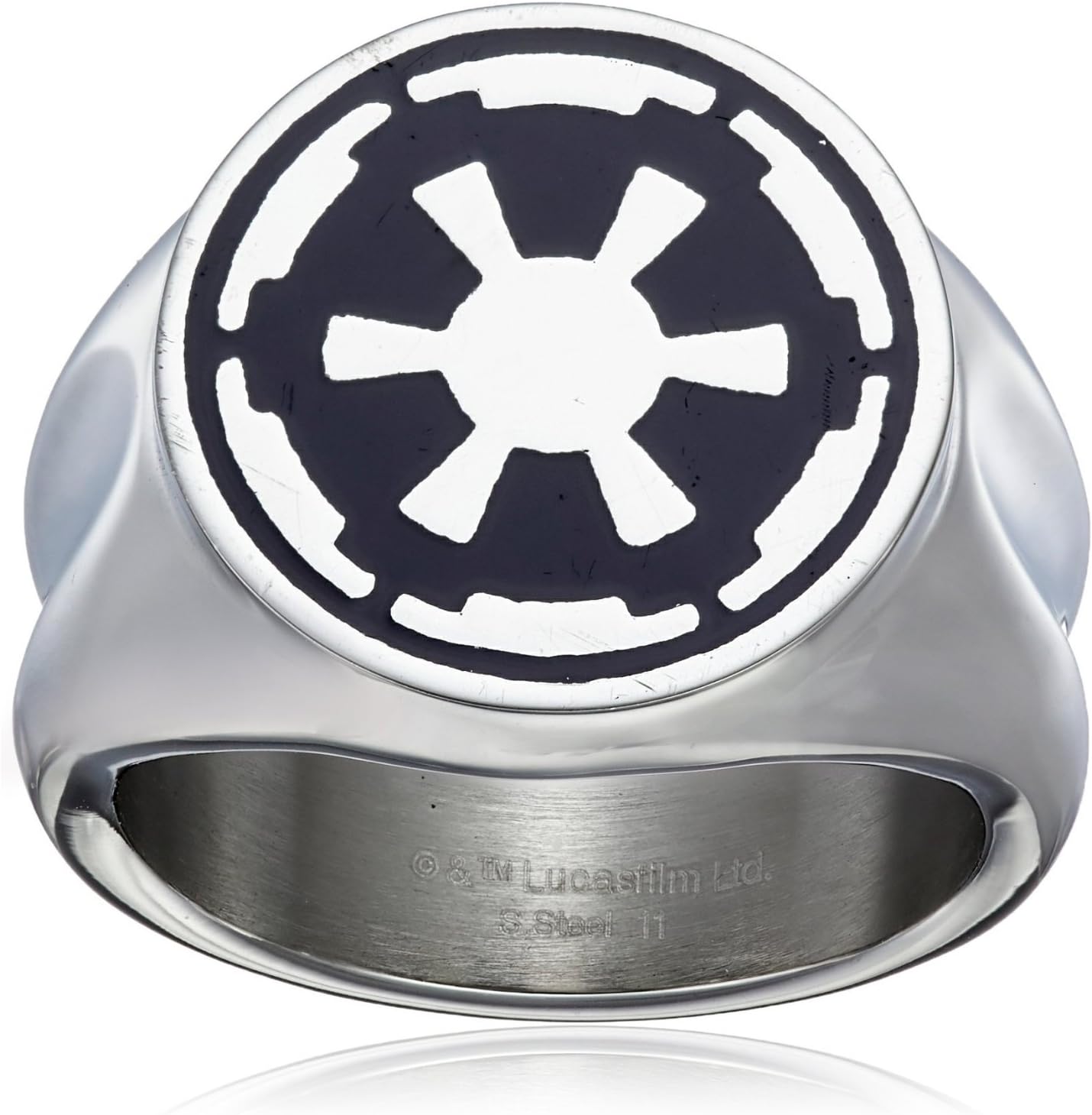 Star Wars Jewelry Imperial Symbol Stainless Steel Ring