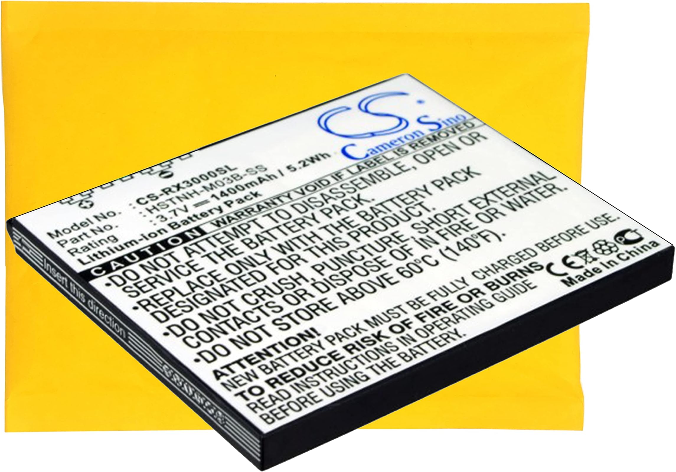 1400mAh Battery for HP HSTNH-M03B-SS 367205-001 hx2795 iPAQ hx2790iPAQ rx3115 iPAQ rx3710 iPAQ rx3715 iPAQ hx2490 35H00041-01 360136-001 HSTNH-L05C-xxiPAQ