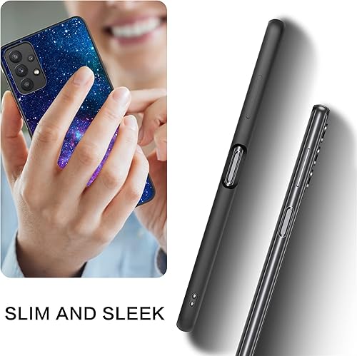 Miniatura 4 de BENTOBEN Funda para Galaxy A32 5G, funda para teléfono Samsung A32, ajuste delgado, brilla en la oscuridad, a prueba de golpes, protección híbrida