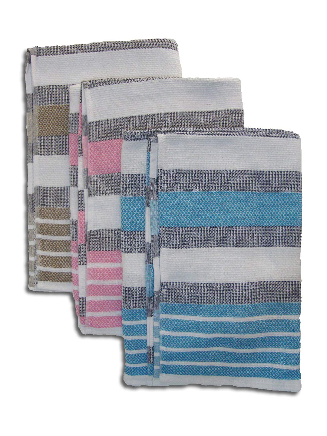 Athom Living Light Weight Cotton Premium Bath Towel 75x150 cm Pack of 3. 1