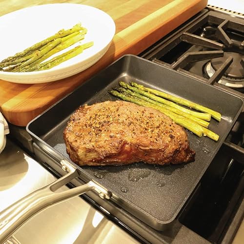 Vista 21 de Colección Onyx de TECHEF con nuevo revestimiento antiadherente de teflón platinum (PFOA)., 12", Negro