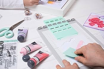 Amazon.com: Sizzix Stencil & Stamp Craft Cardmaking | 664896 Tools