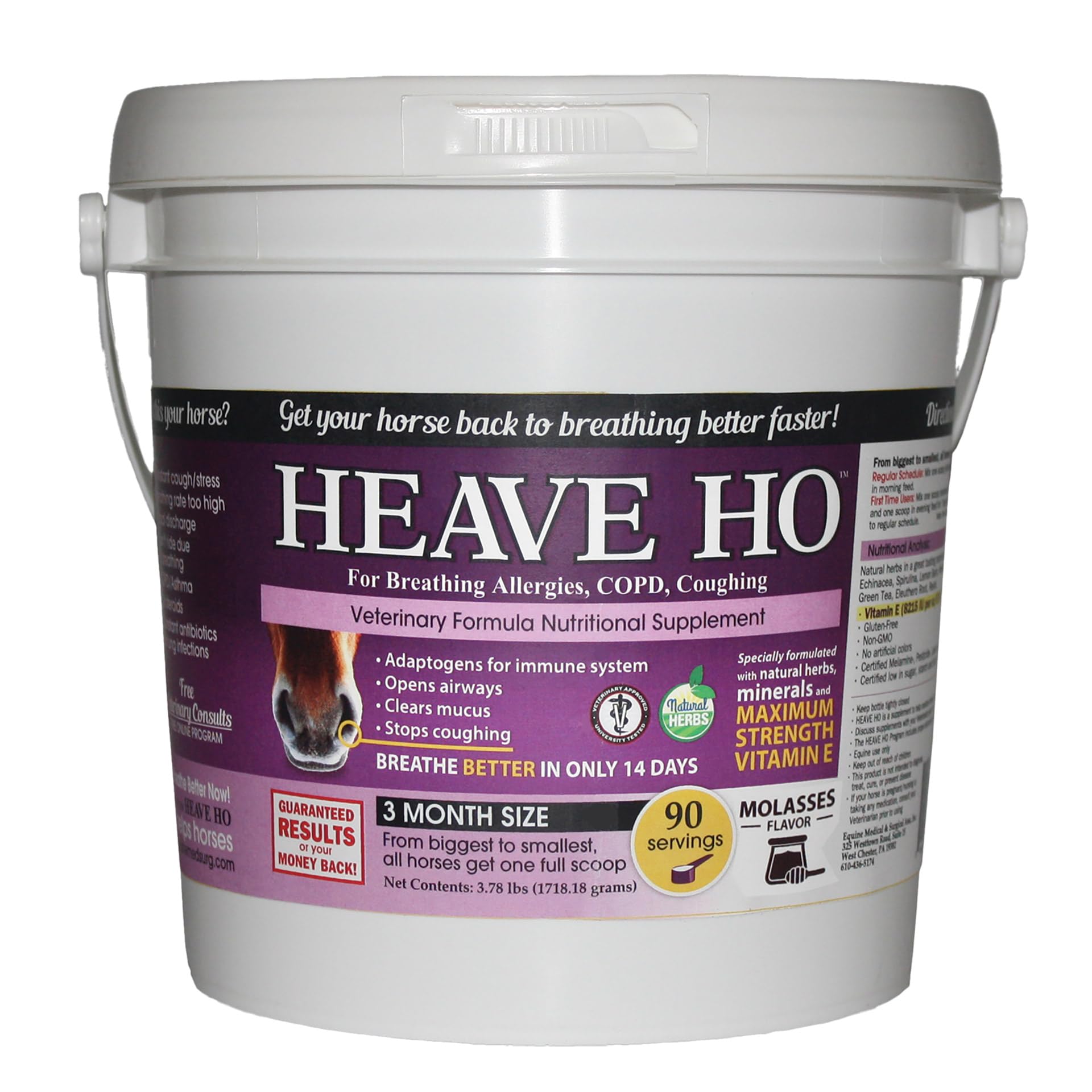 Heave Ho Molasses, 90 Servings