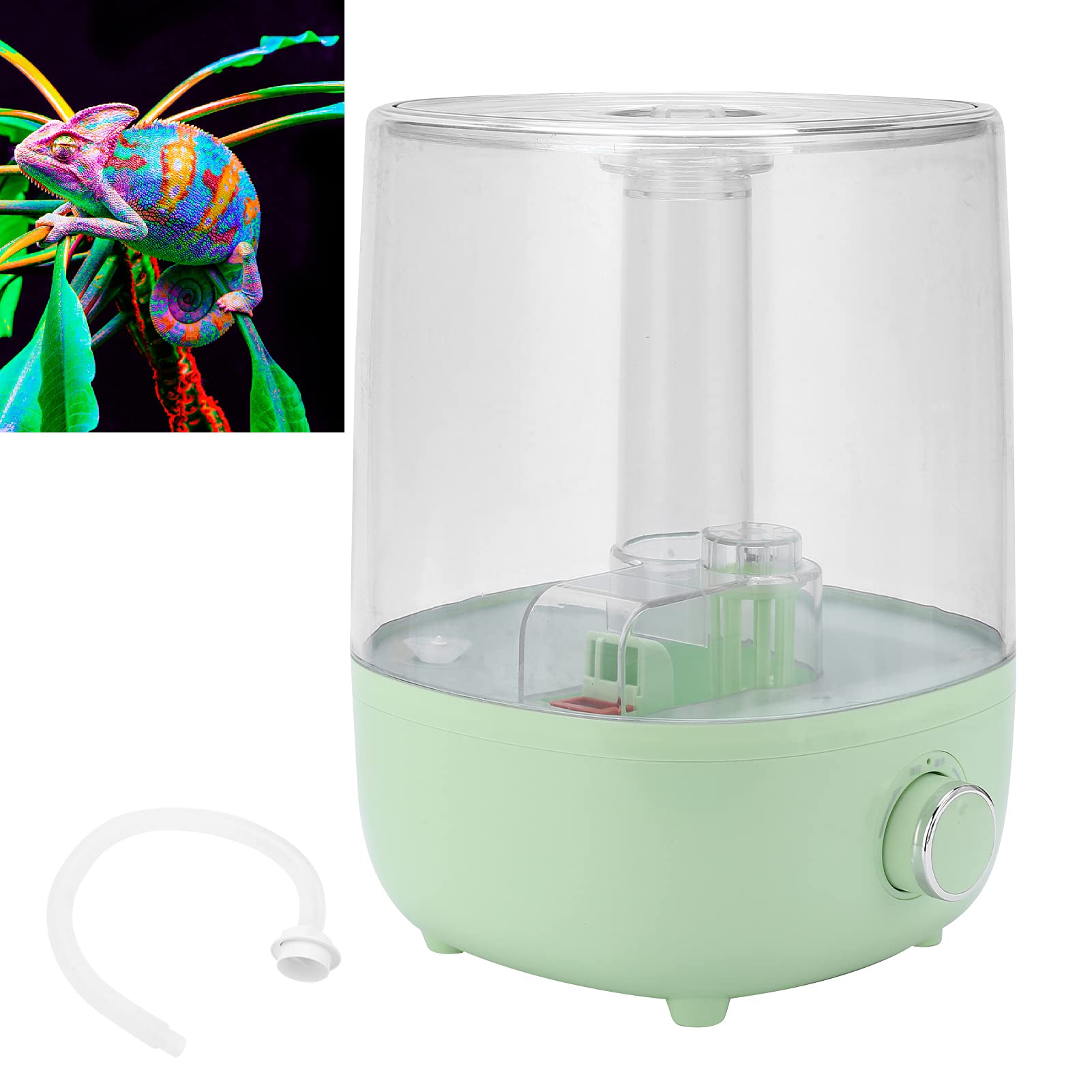 Humidificador de Gran Capacidad de 4 litros, Humidificador Difusor de Aire Aromático de bajo Ruido para Mascotas, Purificación de Aire Silenciosa de Escritorio,(Enchufe Europeo)